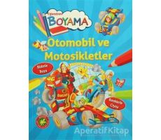 Eğlendiren Boyama - Otomobil ve Motosikletler - Kolektif - Parıltı Yayınları