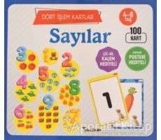 Sayılar 4 - 6 Yaş Dört İşlem Kartlar - Kolektif - Teleskop Popüler Bilim