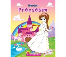 Benim Prensesim - Noktaları Birleştir Çıkartmalı - Kolektif - Parıltı Yayınları