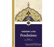 Pendname - Feridüddin-i Attar - Vakıfbank Kültür Yayınları
