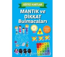 Mantık ve Dikkat Bulmacaları - Eğitici Kartlar - Kolektif - Teleskop Popüler Bilim