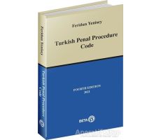 Turkish Penal Procedure Code - Feridun Yenisey - Beta Yayınevi