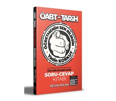 Benim Hocam ÖABT Tarih Öğretmenim Sen Bilirsin Soru Cevap Kitabı