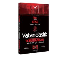 Yargı 2022 KPSS Hedef Serisi IYI Genel Kültür Vatandaşlık Tamamı Çözümlü Soru Bankası