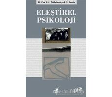 Eleştirel Psikoloji - D. Fox - Ayrıntı Yayınları