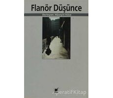 Flanör Düşünce - Hüseyin Köse - Ayrıntı Yayınları