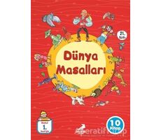 Düz Yazılı Dünya Masalları  (10 Kitap Takım) - Kolektif - Erdem Çocuk