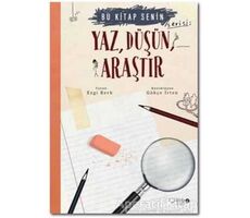 Yaz Düşün Araştır - Ezgi Berk - Redhouse Kidz Yayınları