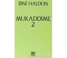 Mukaddime Cilt: 2 - İbn-i Haldun - Onur Yayınları