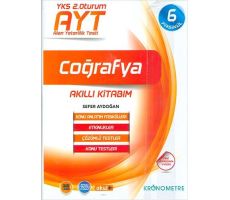 Kronometre AYT Coğrafya Akıllı Kitabım 3 Fasikül