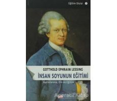 İnsan Soyunun Eğitimi - Gotthold Ephraim Lessing - Say Yayınları