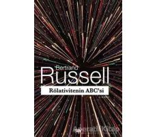 Rölativitenin ABCsi - Bertrand Russell - Say Yayınları