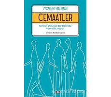 Cemaatler - Zygmunt Bauman - Say Yayınları
