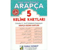 Arapça Kelime Kartları 5 Damla Yayınevi