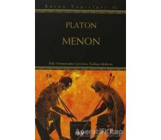 Menon - Bütün Yapıtları 11 - Platon (Eflatun) - Say Yayınları