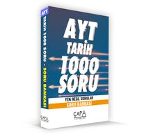 AYT Tarih Soru Bankası Çapa Yayınları