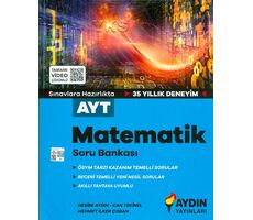 AYT Matematik Soru Bankası Aydın Yayınları (Kampanyalı)