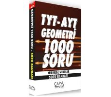 Çapa YKS TYT AYT Geometri Soru Bankası 1000 Soru