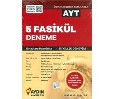 AYT 5 Fasikül Deneme (Kampanyalı) Aydın Yayınları