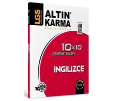 Altın Karma 8. Sınıf LGS İngilizce 10x10 Deneme