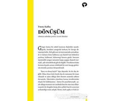 Dönüşüm - Franz Kafka - Turkuvaz Kitap