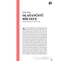 Olağanüstü Bir Gece - Stefan Zweig - Turkuvaz Kitap