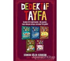 Dedektif Tayfa Seti (5 Kitap Takım) - Şebnem Güler Karacan - Uğurböceği Yayınları