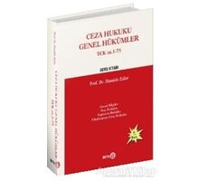 Ceza Hukuku Genel Hükümler TCK m. 1-75 - Hamide Zafer - Beta Yayınevi