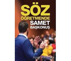 Söz Öğretmende - Samet Başkonuş - Cinius Yayınları