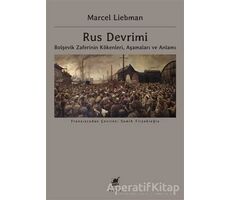 Rus Devrimi - Marcel Liebman - Ayrıntı Yayınları