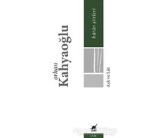 Aşk ve Lut - Orhan Kahyaoğlu - Ayrıntı Yayınları