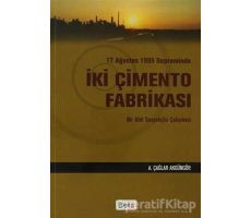 17 Ağustos 1999 Depreminde İki Çimento Fabrikası - A. Çağlar Akgüngör - Beta Yayınevi