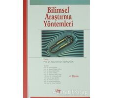 Bilimsel Araştırma Yöntemleri - Necati Cemaloğlu - Anı Yayıncılık