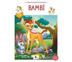 Bambi - Klasikler Çıkartmalarla Dizisi - Felix Salten - Almidilli
