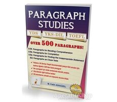 Paragraph Studies YDS YKS-DİL TOEFL - M. Fatih Adıgüzel - Pelikan Tıp Teknik Yayıncılık