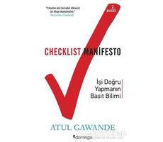 Checklist Manifesto - Atul Gawande - Domingo Yayınevi