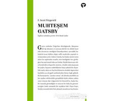 Muhteşem Gatsby - Francis Scott Key Fitzgerald - Turkuvaz Kitap