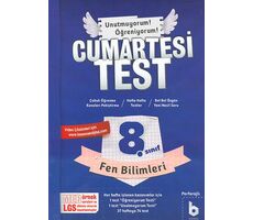 8. Sınıf LGS Fen Bilimleri Cumartesi Test - Kolektif - Basamak Yayınları