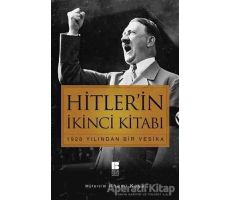 Hitler’in İkinci Kitabı - Adolf Hitler - Bilge Kültür Sanat