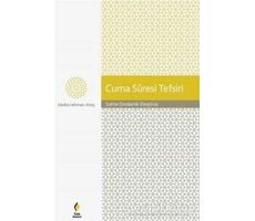 Cuma Suresi Tefsiri Ciltli - Abdurrahman Ateş - Çıra Yayınları