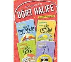 Çocuklar İçin Dört Halife Seti (4 Kitap Takım) - Hilal Kara - Uğurböceği Yayınları