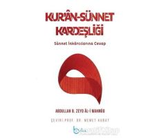 Kur’an - Sünnet Kardeşliği - Abdullah B. Zeyd Al-i Mahmud - Beka Yayınları