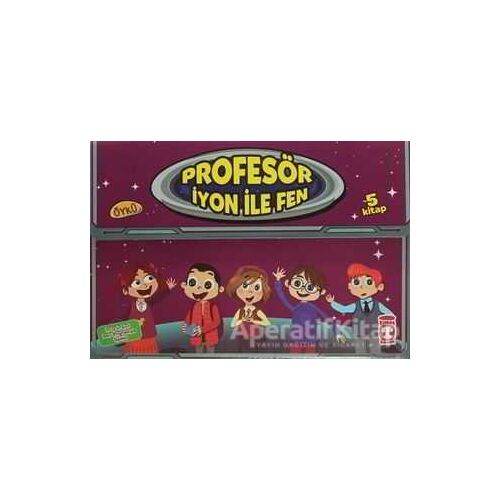 Profesör İyon ile Fen (5 Kitap Takım) - Birsen Ekim Özen - Timaş Çocuk