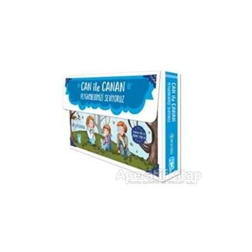 Can İle Canan Peygamberimizi Seviyoruz Seti (5 Kitap Takım) - Nefise Atçakarlar - Timaş Gülce Çocuk