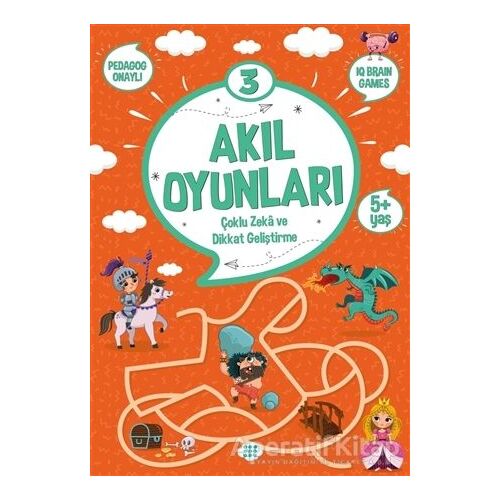 Akıl Oyunları 3 (5+ Yaş) - Kolektif - Dokuz Çocuk