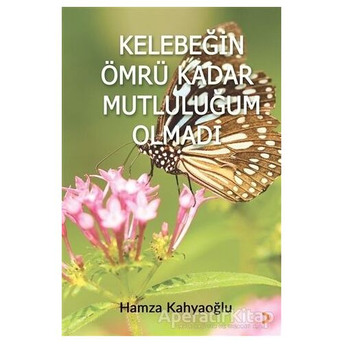 Kelebeğin Ömrü Kadar Mutluluğum Olmadı - Hamza Kahyaoğlu - Cinius Yayınları
