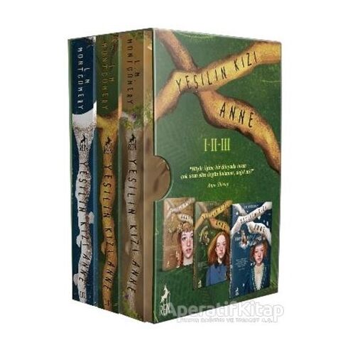 Yeşilin Kızı Anne Kutulu Set - L. M. Montgomery - Ren Kitap