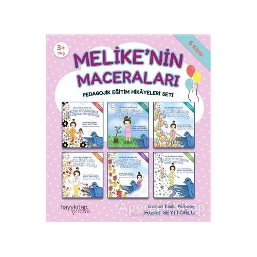 Melike’nin Maceraları - Pedagojik Eğitim Hikayeleri Seti (6 Kitap Takım)