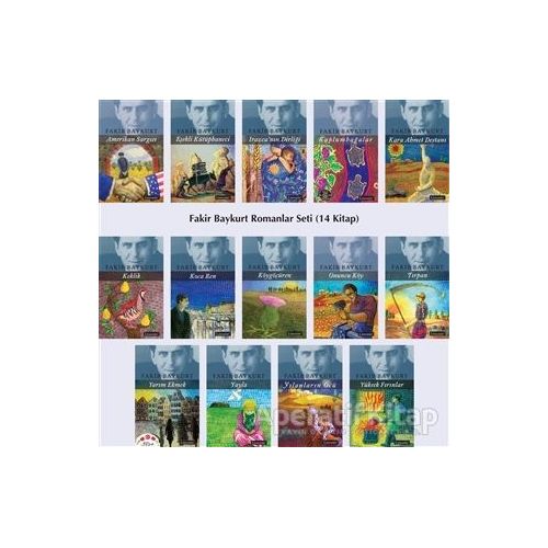 Fakir Baykurt Romanları Seti (14 Kitap Takım) - Fakir Baykurt - Literatür Yayıncılık