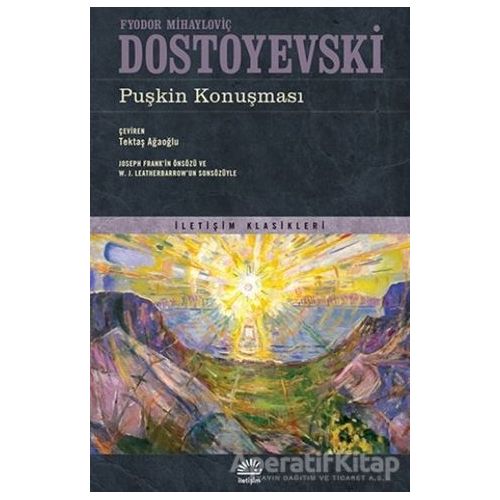 Puşkin Konuşması - Fyodor Mihayloviç Dostoyevski - İletişim Yayınevi